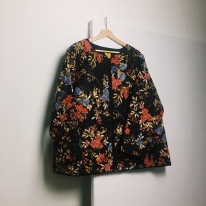 Floral Printed Lightweight Jacket